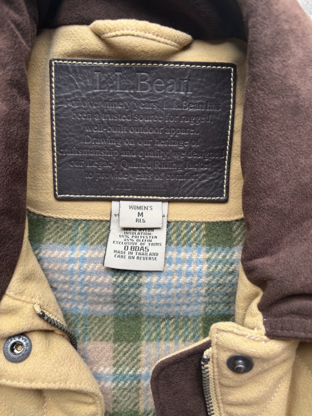 L.L. Bean barn coat NWT medium - Picture 4 of 12